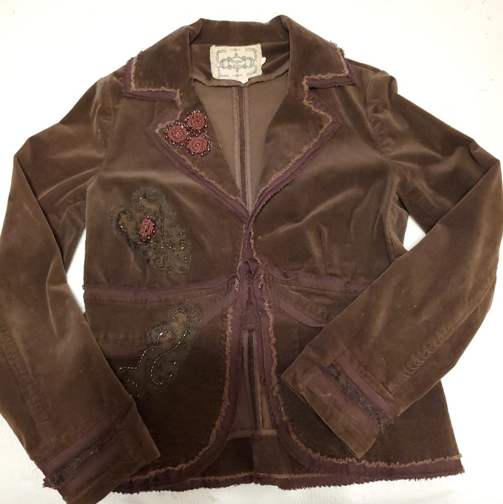Sugar Lips Brown Jacket